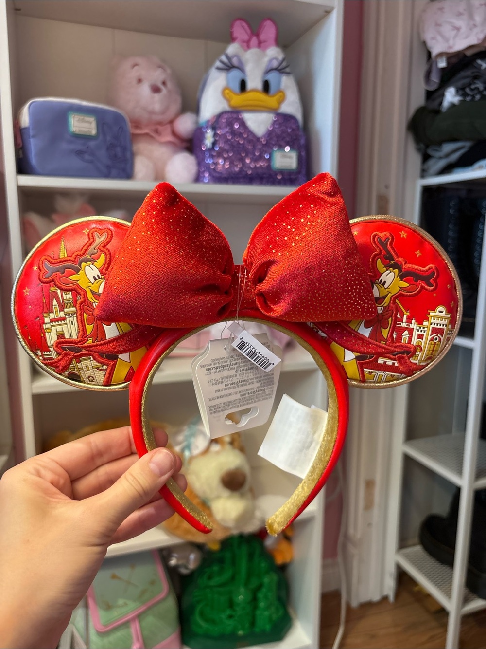 Disney Parks Mickey’s Very Merry Christmas Party Minnie Ears ♥️🎅🏼 - BNWT